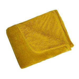 Cosy Throw  Mustard | Bed Sava