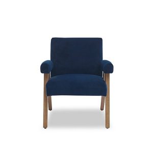Crosby Fabric Chair  Royal Blue | Bed Sava