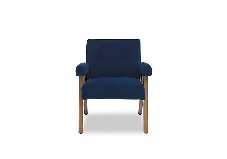 Crosby Fabric Chair  Royal Blue | Bed Sava