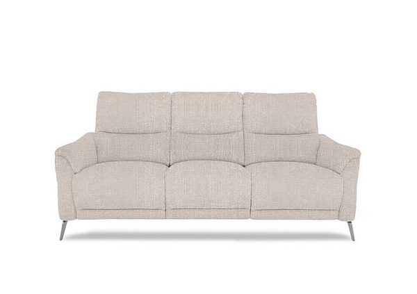 Daytona 3 Seater Fabric Power Recliner Sofa with Drop Down  Anivia Nature | Bed Sava