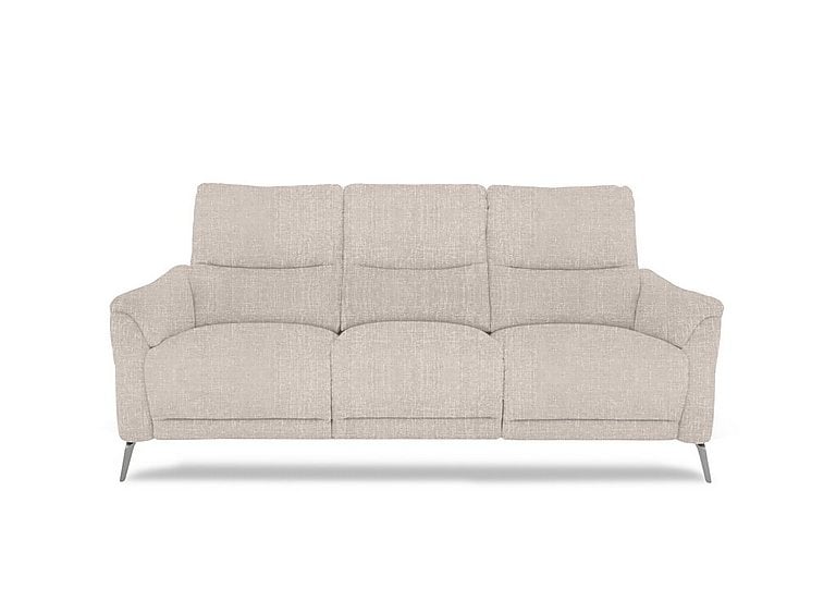 Daytona 3 Seater Fabric Power Recliner Sofa with Drop Down - Anivia Nature