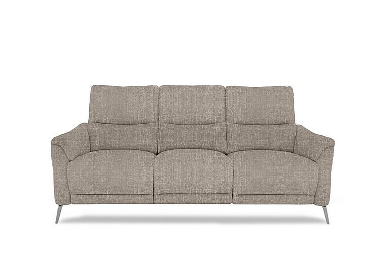 Daytona 3 Seater Fabric Power Recliner Sofa with Drop Down - Anivia Khaki