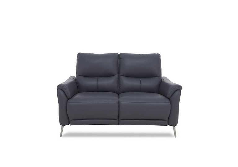 Daytona 2 Seater Leather Sofa - Lavender Grey