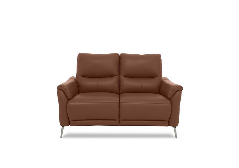 Daytona 2 Seater Leather Power Recliner Sofa - Butterscotch