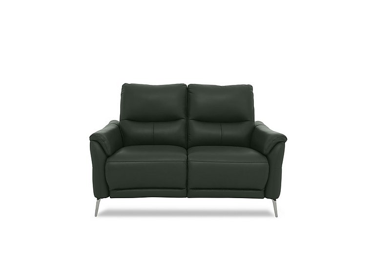 Daytona 2 Seater Leather Power Recliner Sofa - Oslo Pine