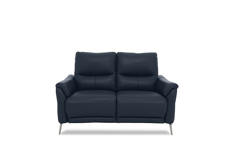 Daytona 2 Seater Leather Power Recliner Sofa - Peacock