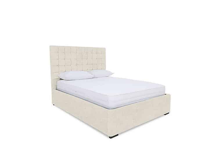 Sleep Story - Dice Electric Ottoman Bed Frame - Super King - Ice Cream