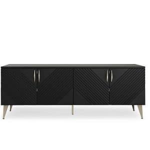Eden SMART TV Unit  Black | Bed Sava