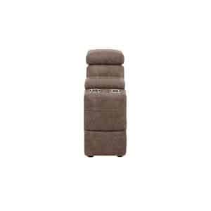 Elixir Fabric Console Unit with Drawer  Mink | Bed Sava