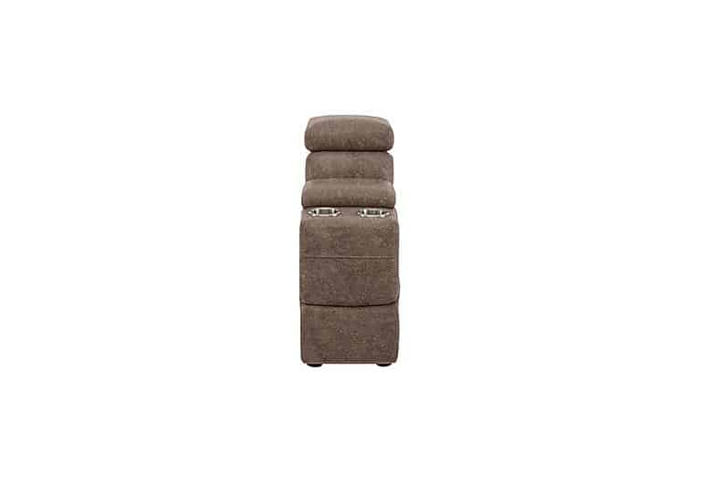 Elixir Fabric Console Unit with Drawer - Mink