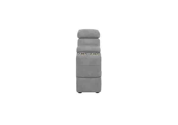 Elixir Fabric Console Unit with Drawer  Bluish Grey | Bed Sava