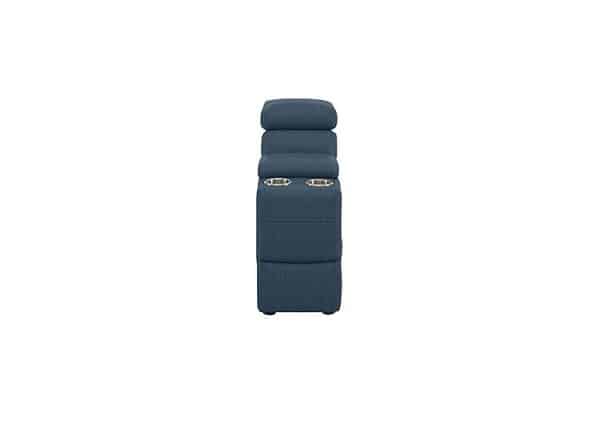 Elixir Fabric Console Unit with Drawer  R38 Blue | Bed Sava