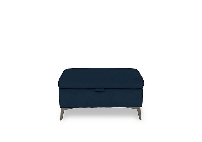 Ezra Fabric Storage Footstool - Opulence Royal