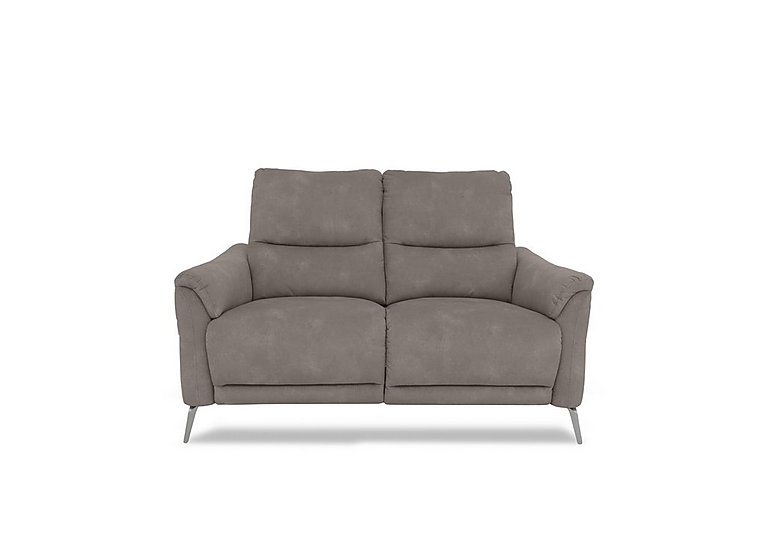 Daytona 2 Seater Fabric Power Recliner Sofa with Bluetooth Speaker - Dexter Mocha