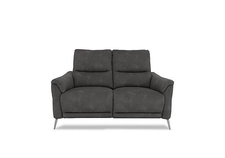 Daytona 2 Seater Fabric Power Recliner Sofa with Bluetooth Speaker - Dexter Shadow