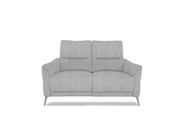 Daytona 2 Seater Fabric Power Recliner Sofa with Bluetooth Speaker - Anivia Light Grey
