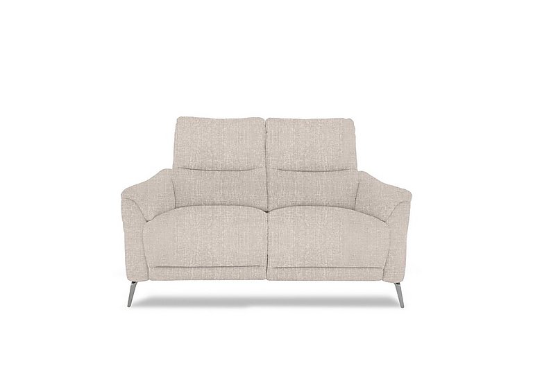 Daytona 2 Seater Fabric Power Recliner Sofa with Bluetooth Speaker - Anivia Nature