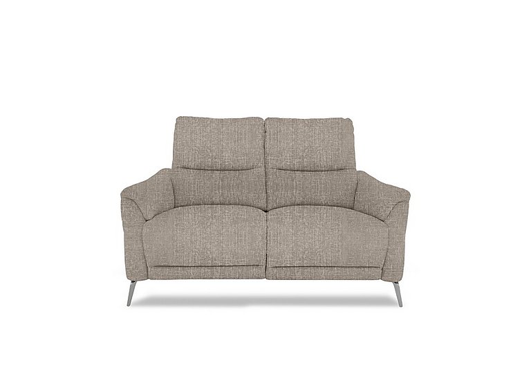 Daytona 2 Seater Fabric Power Recliner Sofa with Bluetooth Speaker - Anivia Khaki