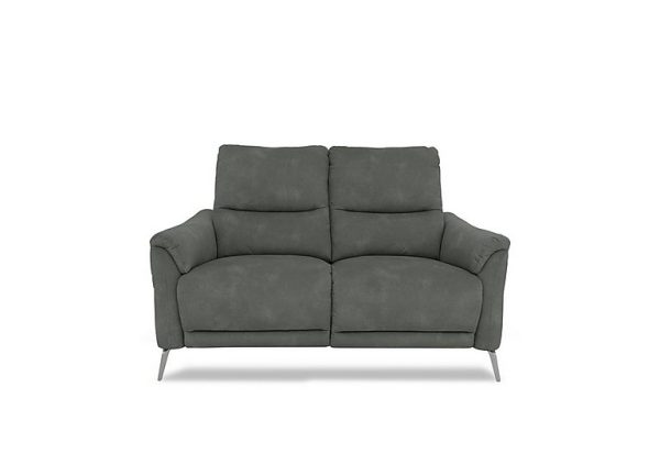 Daytona 2 Seater Fabric Power Recliner Sofa with Bluetooth Speaker  Dexter Moss | Bed Sava