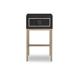 Cole Lamp Table  Black Legs | Bed Sava