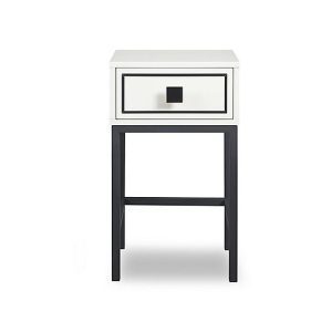 Cole Lamp Table  White | Bed Sava