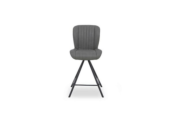 Bodahl  Compact Terra Swivel Bar Stool  Grey | Bed Sava