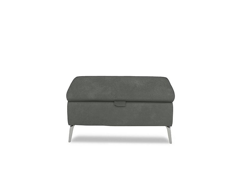 Daytona Fabric Storage Footstool - Dexter Moss