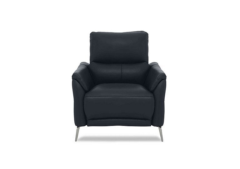 Daytona Leather Chair - Navy