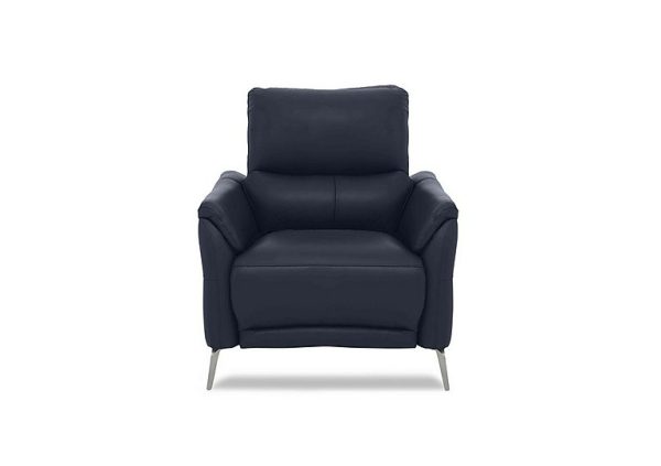 Daytona Leather Chair  Peacock | Bed Sava