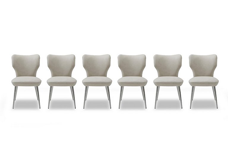 Elegante Set of 6 Dining Chairs