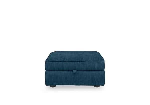 Hedingham Small Storage Footstool in Plain Fabric  Neptune Bromley Chenille Plain | Bed Sava