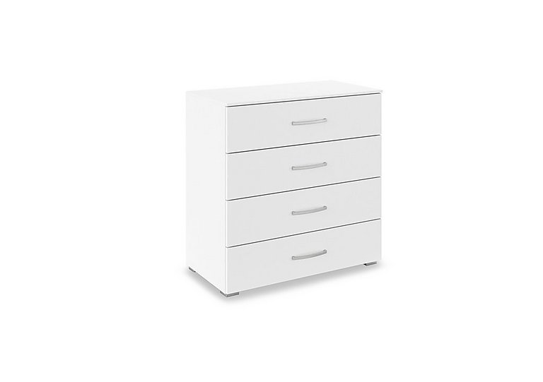 Rauch - Impulse 80cm 4 Drawer Décor Chest - Alpine White