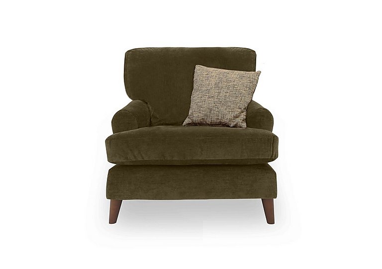 Jackson Velvet Chair - Olive