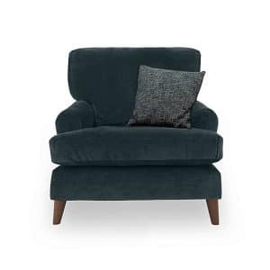 Jackson Velvet Chair  Teal | Bed Sava