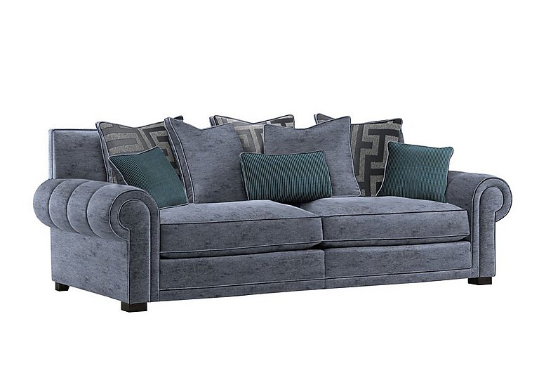 Duresta - Ambassador Grand 4 Seater Scatter Back Sofa - Anthracite