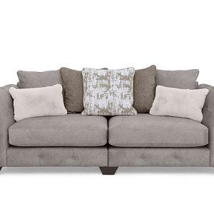 Oh So Glam Aura 4 Seater Scatter Back Split Frame Sofa | Bed Sava