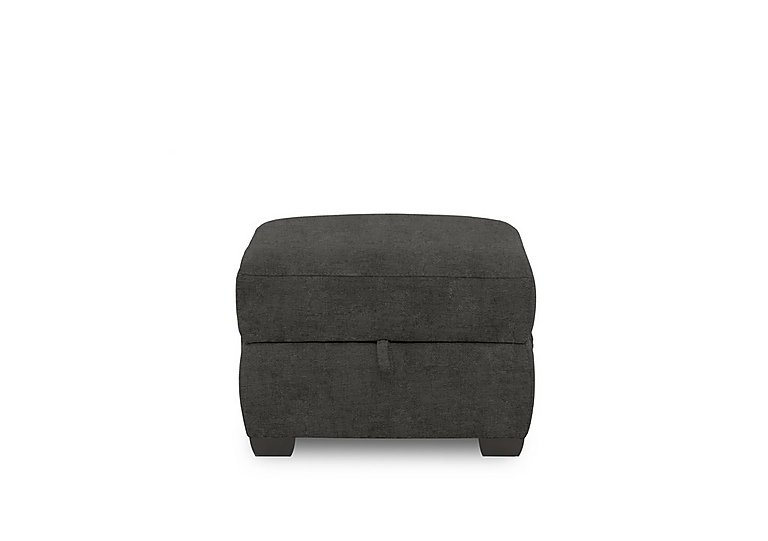 Brescia Fabric Storage Footstool - Dolphin