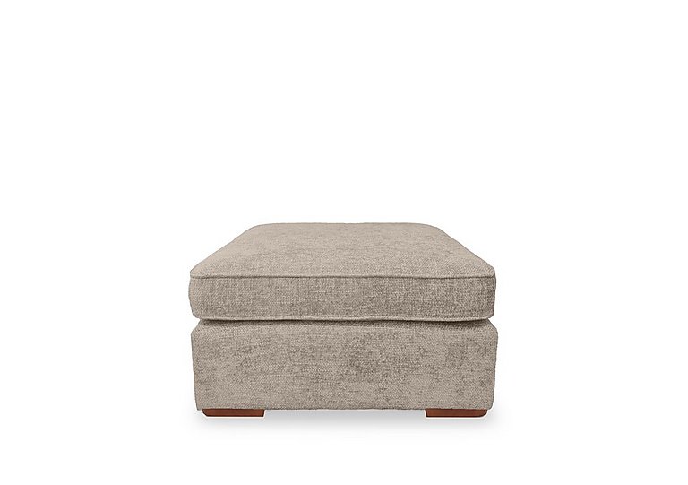 Emilia Square Footstool - Stone