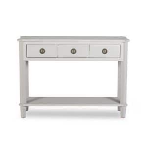 Laura Ashley  Henshaw 3 Drawer Console Table | Bed Sava