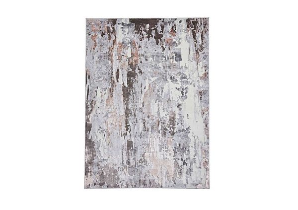 Apollo Rug  160cm x 220cm  Rose  Grey | Bed Sava
