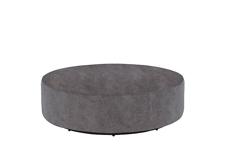 Ariana Fabric Twister Footstool - Dapple Moleskin