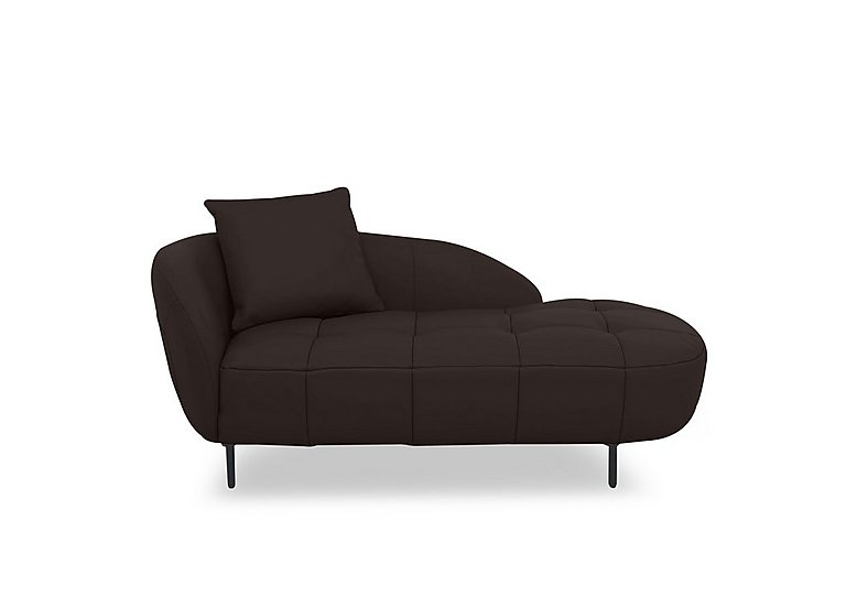 Bridgerton HW Leather Chaise - Expresso