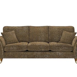 Parker Knoll  Burghley Grand 3 Seater Sofa  Tess Gold | Bed Sava