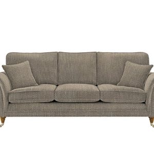 Parker Knoll  Burghley Grand 3 Seater Sofa  Metric Sable | Bed Sava