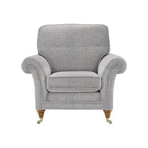 Parker Knoll  Burghley Fabric Armchair  Latitude Duck Egg | Bed Sava