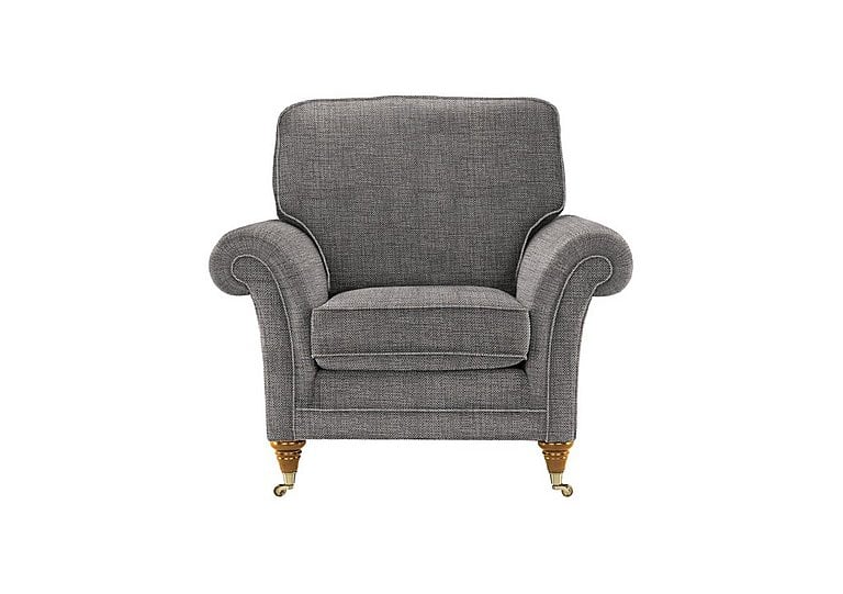 Parker Knoll - Burghley Fabric Armchair - Latitude Grey