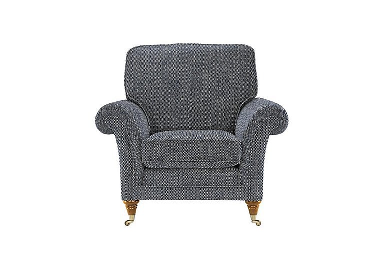Parker Knoll - Burghley Fabric Armchair - Metric Navy