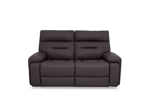 Cinemax 2 Seater Leather Sofa with Power Recliner  Piompo | Bed Sava