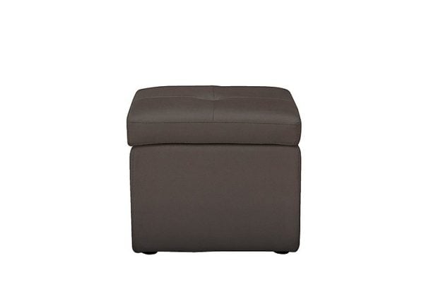 Easy Tray Fabric Storage Footstool  Dark Grey | Bed Sava