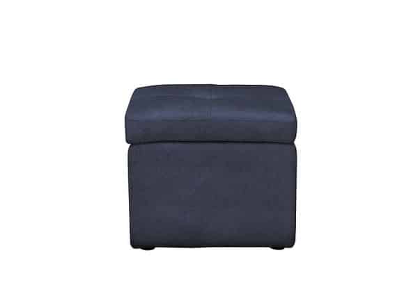 Easy Tray Fabric Storage Footstool  R23 Blue | Bed Sava